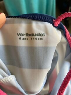 Купальник Vertbaudet 114 рост