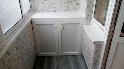 Шкаф, тумба на балкон, на заказ