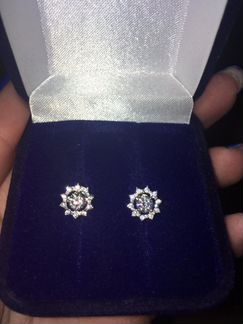 Серебряные серьги