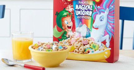 Готовый завтрак Lucky Charms с маршмеллоу 297 гр