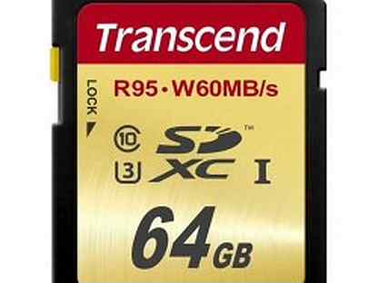 Карта памяти transcend ts64gsdu3