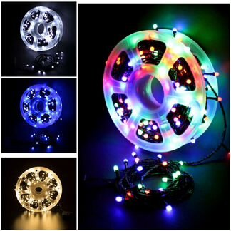 Уличная гирлянда в катушке