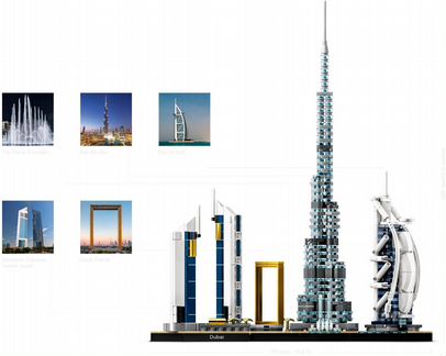 Lego Architecture 21052 Dubai