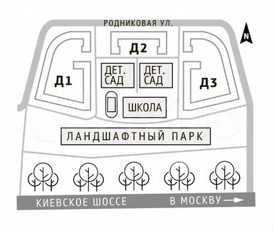 3-к квартира, 76.2 м², 4/22 эт.