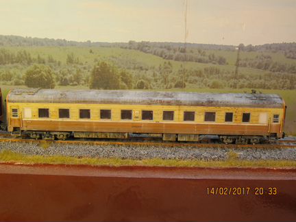 Железная дорога вагоны пмс но 1/87 СССР
