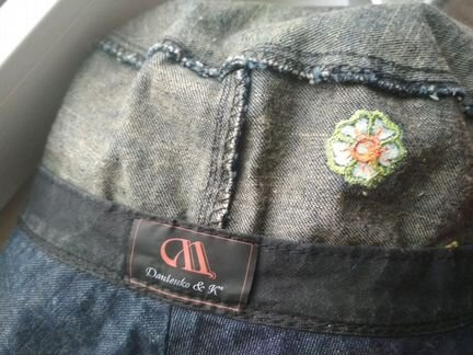 Панамка джинсовая