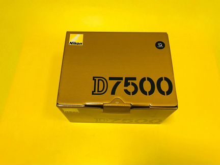 Новый Nikon D7500 Body