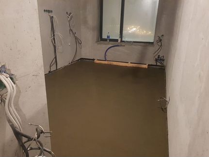 Механизированная стяжка пола