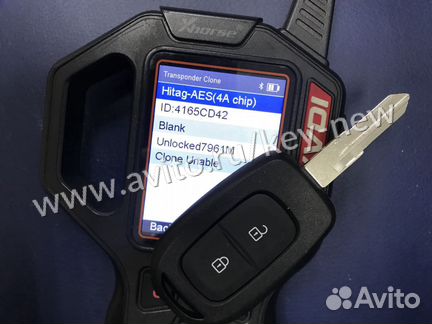Ключ для Nissan с чипом 4a после 2016 года