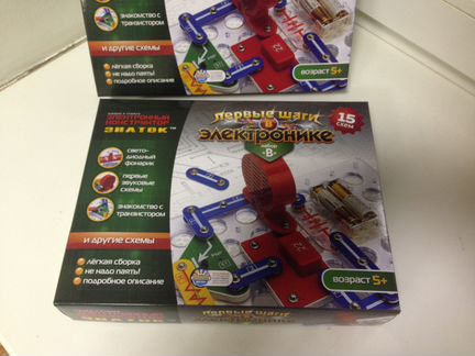 Конструктор Знаток Первые шаги (набор В)