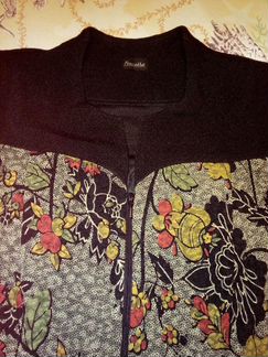 Жакет на молнии размер 52