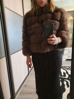 Шуба песцовая
