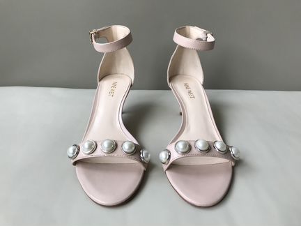 Туфли босоножки Nine West нежно-розового цвета