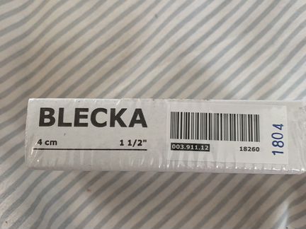 Крючок никелированный blecka блекка 4 шт