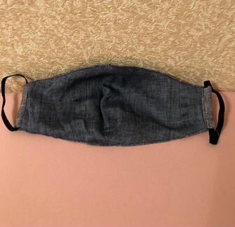 Маска черно-серая