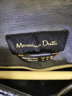 Куртка кожаная Massimo dutti