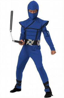 Костюм детский California Costumes Бесшумный Ниндз