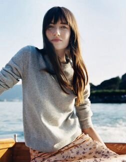 Кашемир новый свитер zara