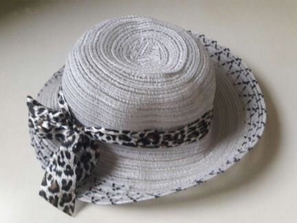 Шляпа панама соломенная, платок шелк СССР