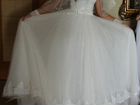 Свадебное платье (кринолин+ туфли+ чехол- в подаро