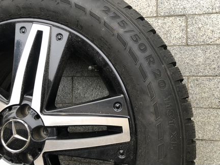 Оригинальные диски R20 для Mercedes с зимней резин