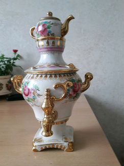 Самовар Гжель
