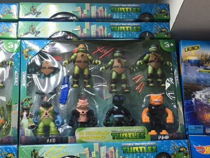 Черепашка-ниндзя 8 персонажей