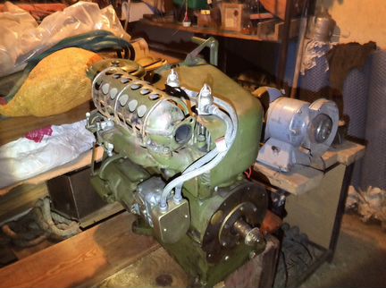 Двигатель уд-2 новый с консервации