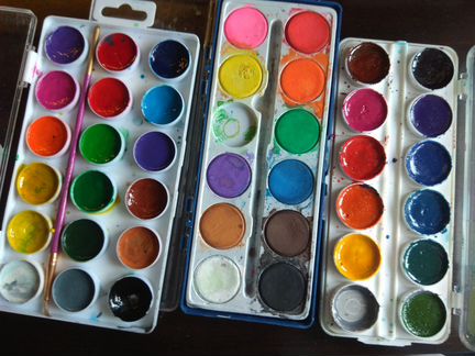 Акварель краски 18 цветов 12 цветов