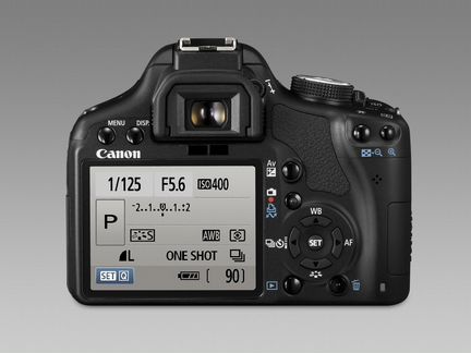 Canon eos 500d + объектив 18-55мм + sd карта на 16