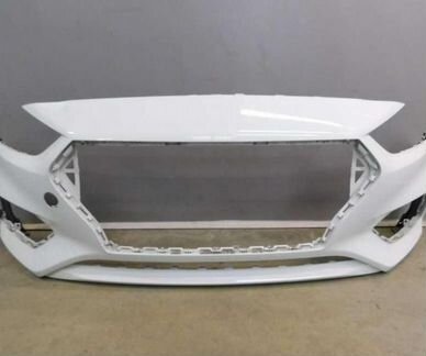 Передний бампер на hyundai солярис 2 202
