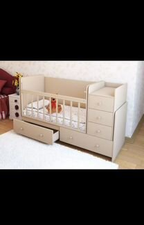 Кроватка-трансформер детская