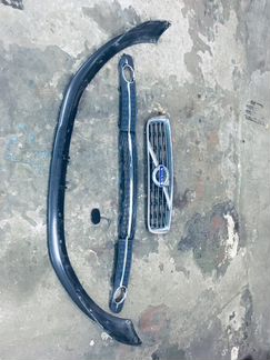 Решетки переднего бампера Volvo s80 2006 г +