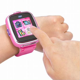 Детские наручные часы VTech Kidizoom Smart Watch DX, розовые (80-171610)