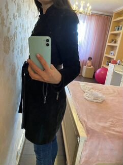 Пальто натур. замша 44 Турция