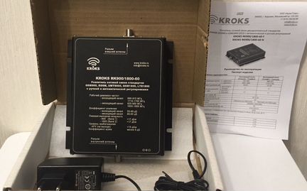 Усилитель сотового сигнала kroks RK900/1800 LTE 4G