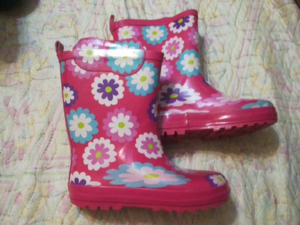 Резиновые сапоги новые 30р и б/у 31