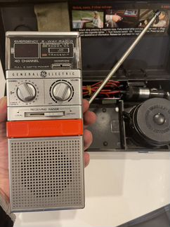 Винтажная радиостанция в автомобиль GE