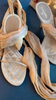 Босоножки chanel