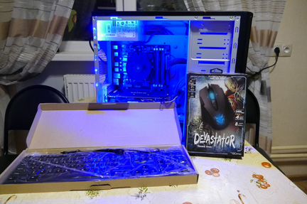 Полный комплект. пк+ мышь + монитор