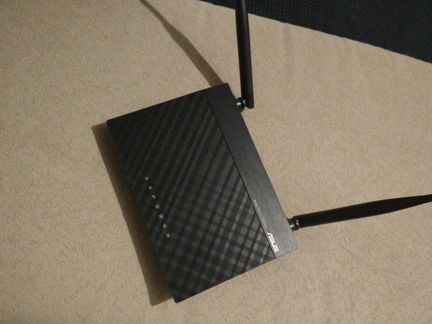 Роутер беспроводной asus RT- N12 черный