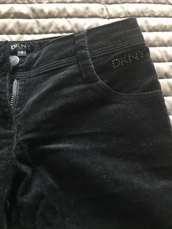 Джинсы чёрные dkny новые