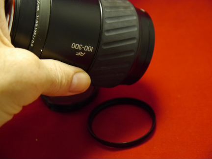 Мощный телеобъектив на sony A 100-З00мм автофокус