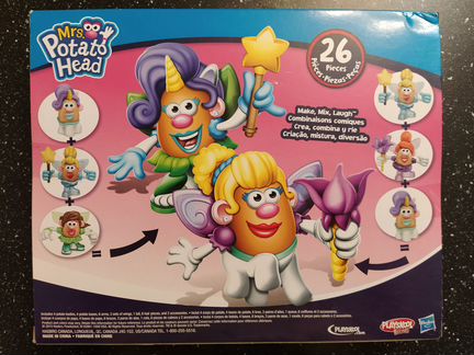Набор игрушек Mrs. Potato Head Колдуй и Превращай