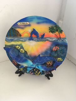 Декоративная тарелка Кипр