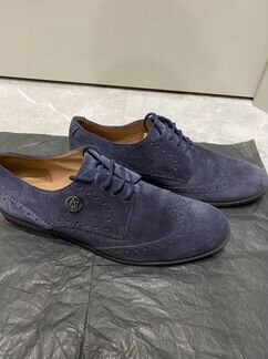 Замшевые лоферы (оксфорды) Armani