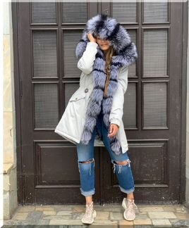 Парка с мехом