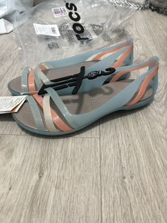 Crocs Isabella huarache 2 flat женские, W6