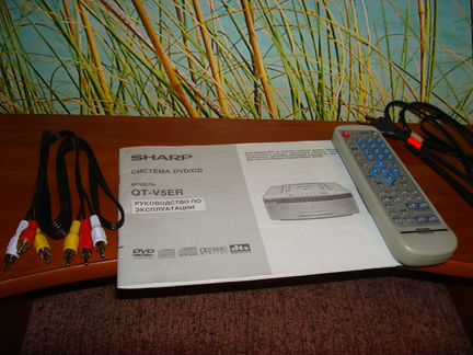 Магнитола sharp QT-V5ER система DVD/CD/MP3