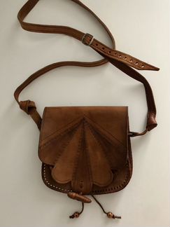 Кожаная испанская сумка